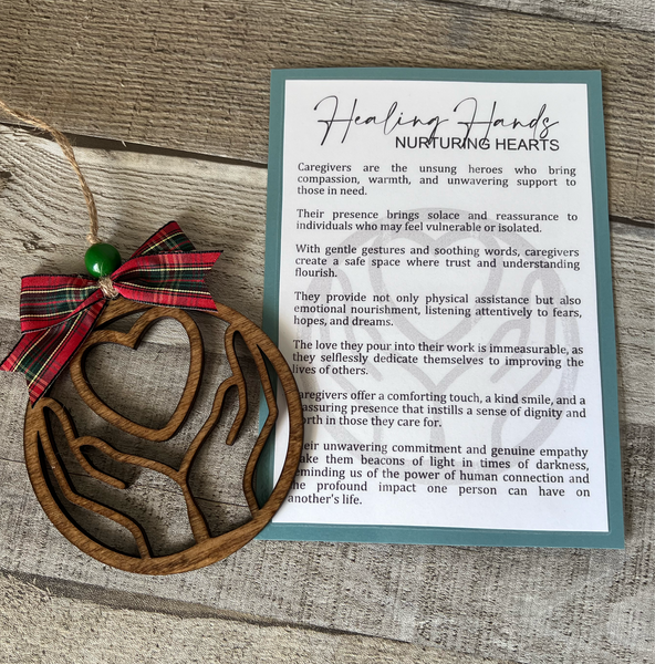 Healing Hands Story Ornament