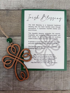 Irish Blessing Story Ornament