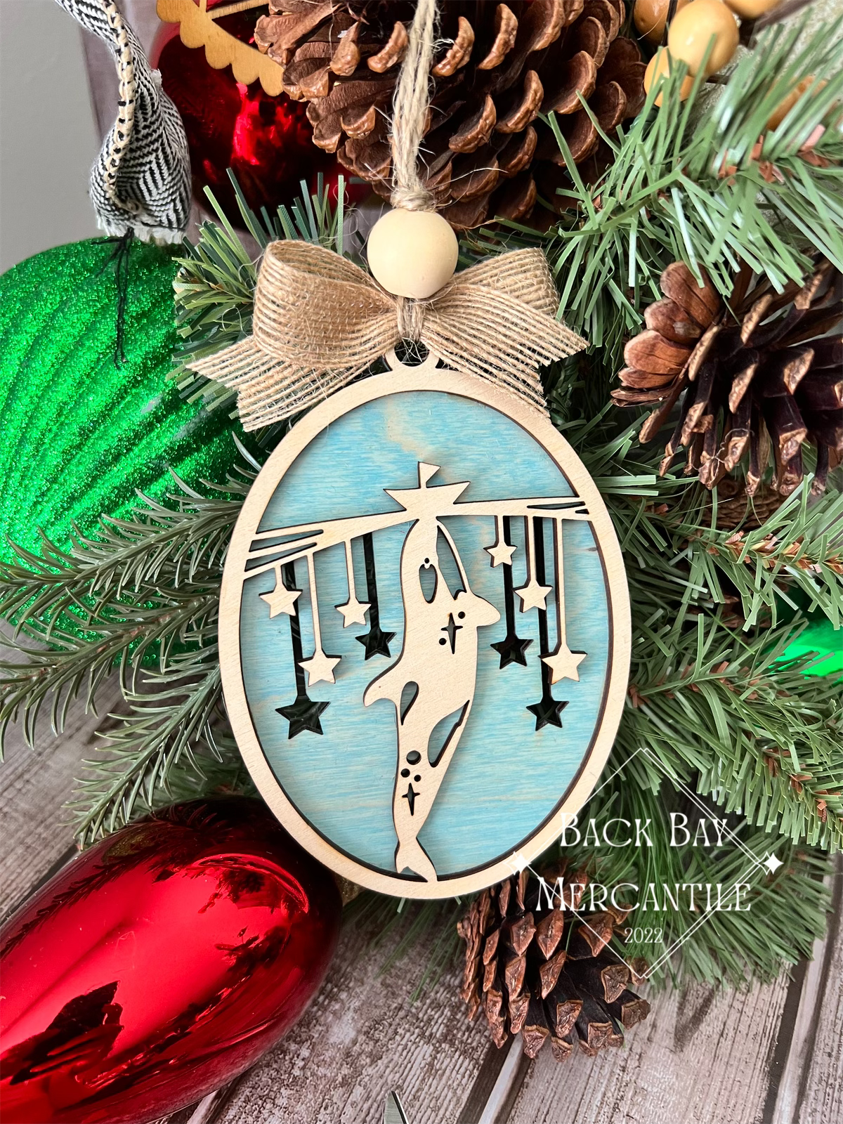 Coastal Orca Ornament