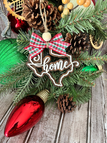 Texas Home Ornament