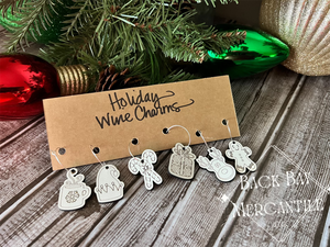 Holiday Icons Wine Charms