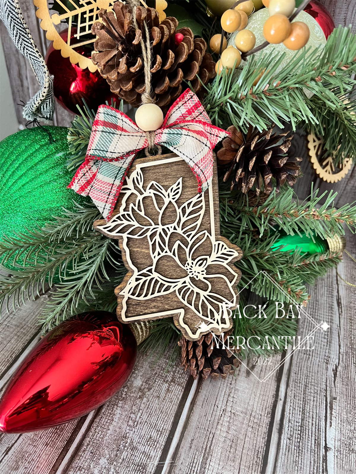 Mississippi Magnolia Ornament