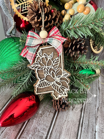 Mississippi Magnolia Ornament