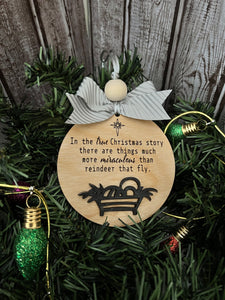 True Christmas Story Ornament