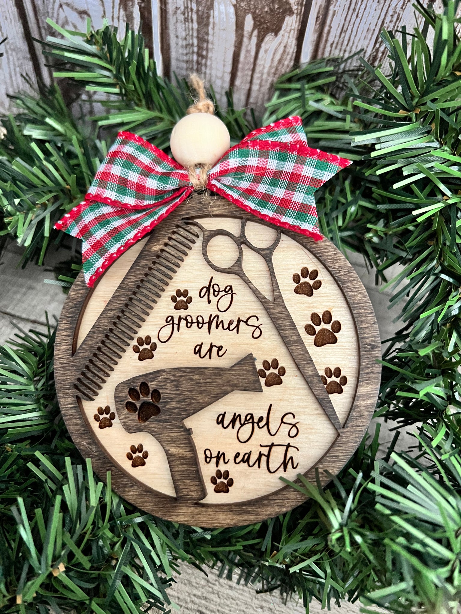 Dog Groomer Ornament