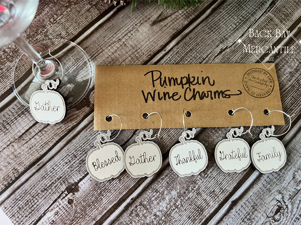 Fall Wine Charms