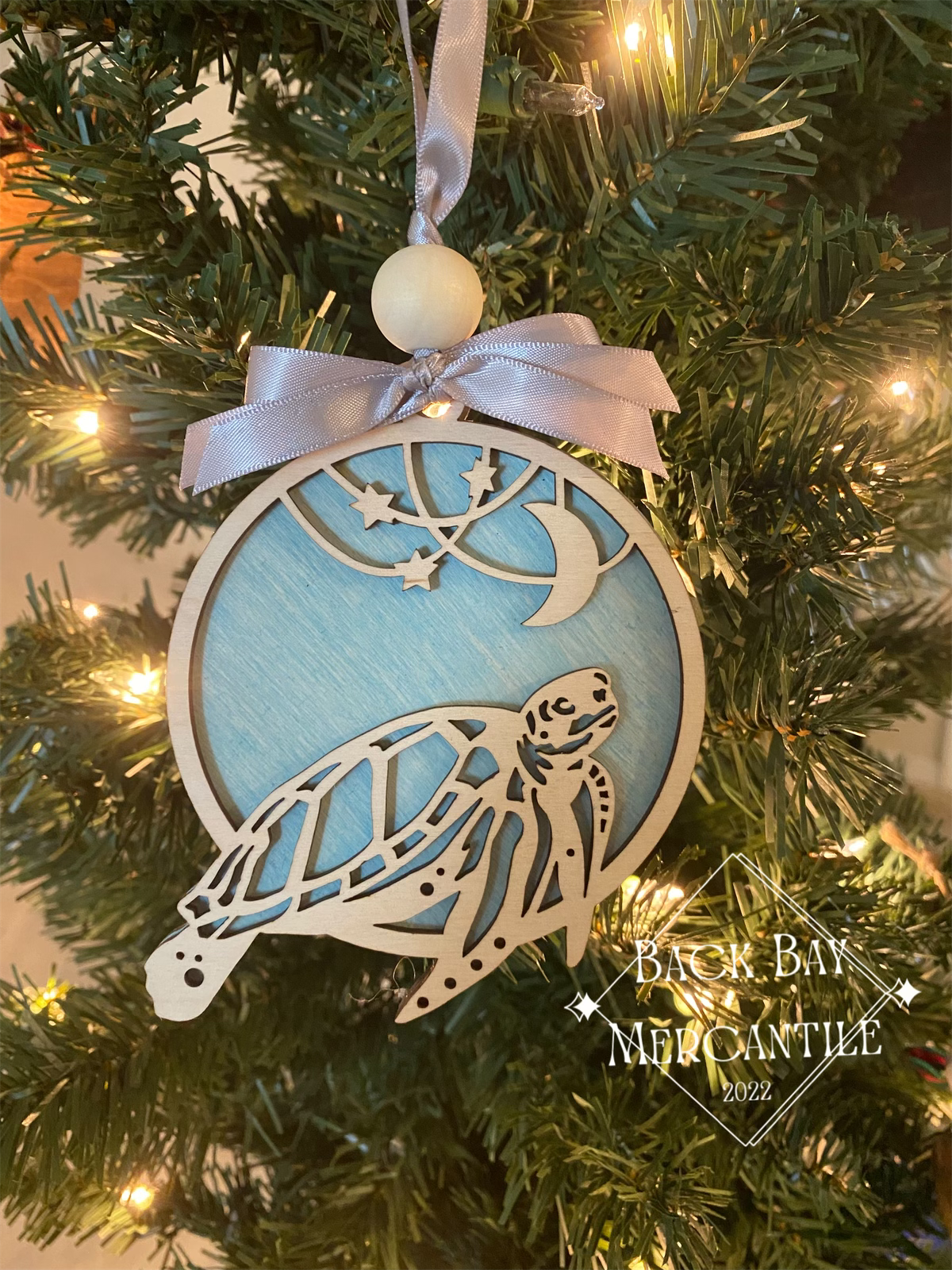 Coastal Sea Turtle Ornament